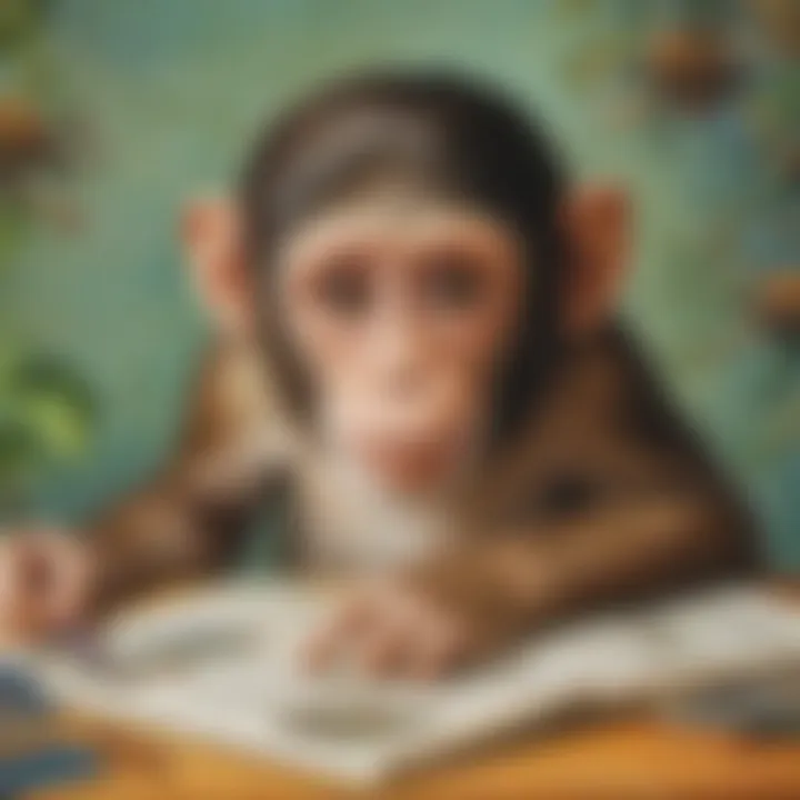 Young Mind Exploration through Monkey Posters