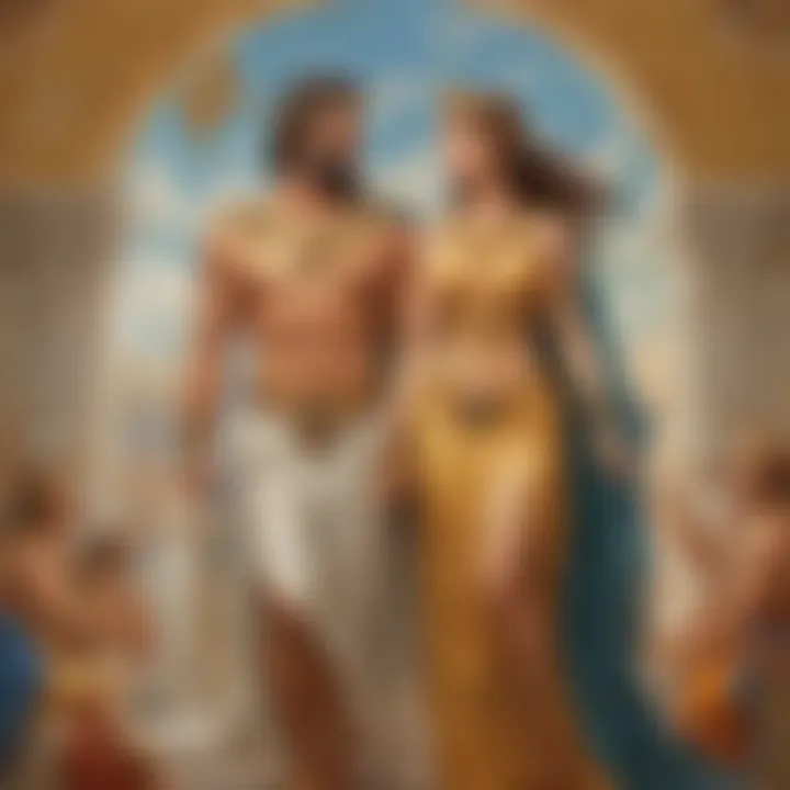 Zeus and Hera, King and Queen of the Gods