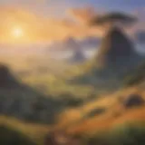 Ethereal Zulu Landscape